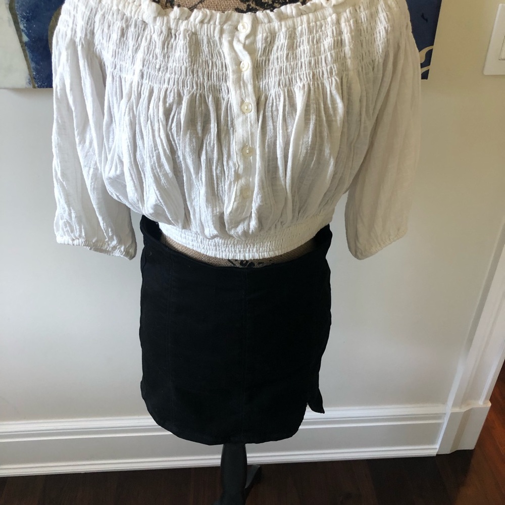 Free people mini skirt